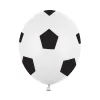 Baloane latex, Football, 30 cm (6 buc)