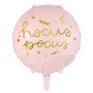 Balon folie Hocus Pocus, roz, 45 cm