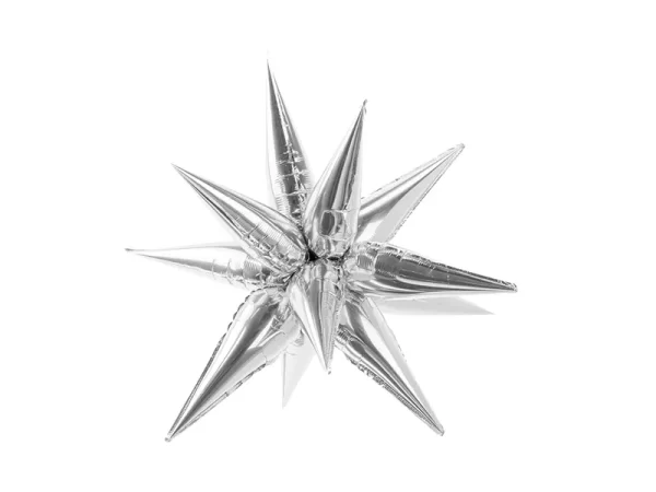 Balon Starburst, 70 cm, argintiu